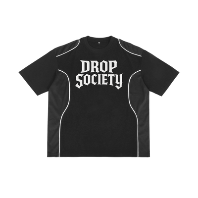 Contrast Piped Panel T-Shirt ODMPOD