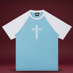 Signature Cross Contrast  Sleeve T-Shirt ODMPOD