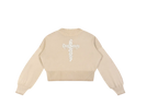 Perfect Sinner  Balloon Sleeve Cropped Sweater ODMPOD