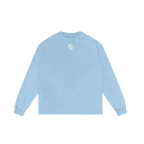 Drop Signature Acid Wash Oversize Long Sleeve T-Shirt 