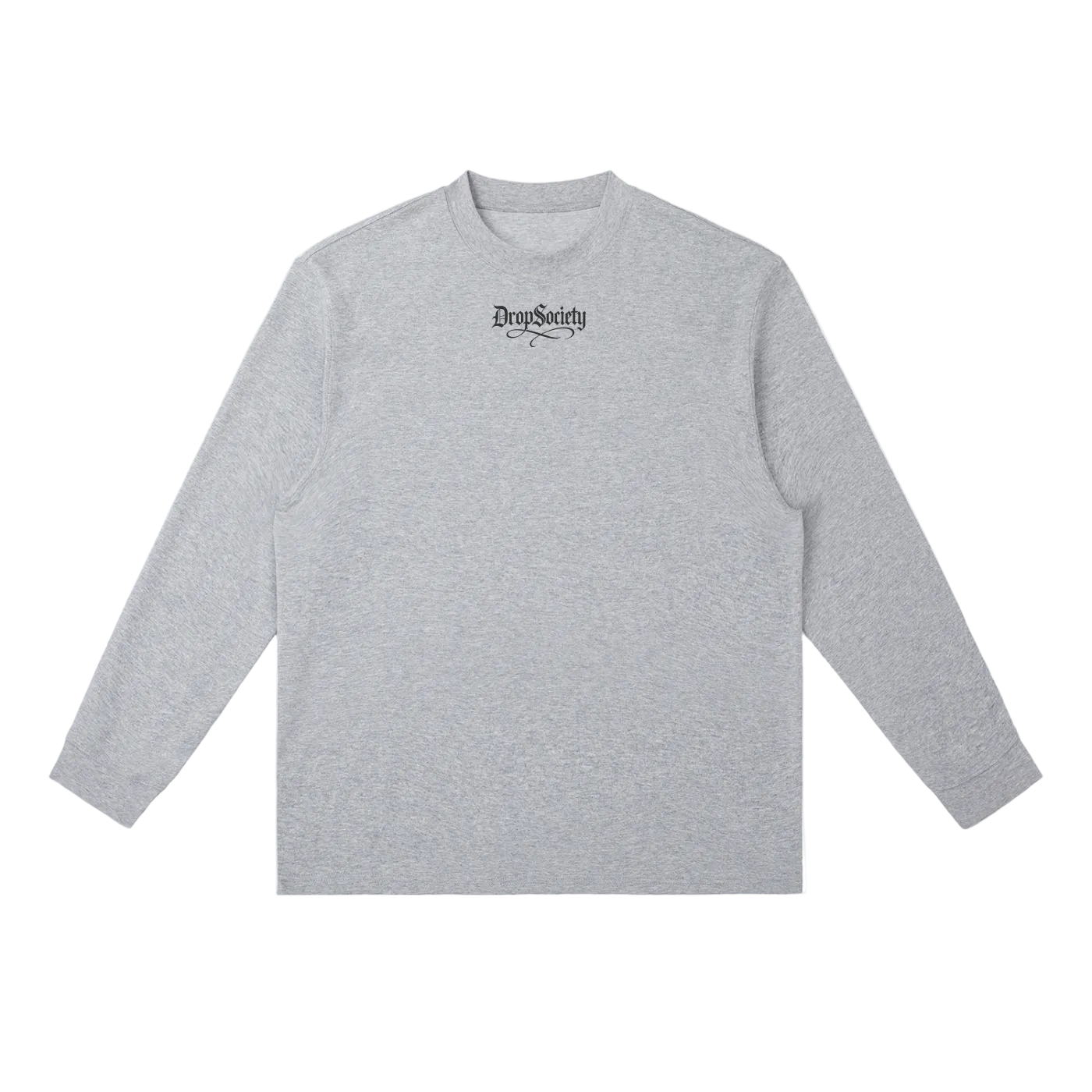 Drop Signature Essential Crewneck Long-Sleeve T-Shirt ODMPOD