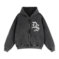 Initial Full Zip Boxy Fleece Hoodie ODMPOD