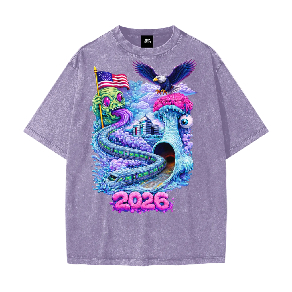 Heavyweight Snow Washed T-Shirt ODMPOD