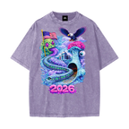 Heavyweight Snow Washed T-Shirt ODMPOD