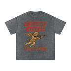 "ANXIETY KILLER" Acid Wash Oversized T-Shirt ODMPOD