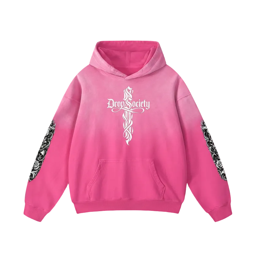 "Perfect Sinner" Heavyweight Sunfade Oversized Hoodie ODMPOD