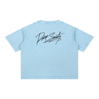Mineral Wash Boxy Cotton T-Shirt ODMPOD