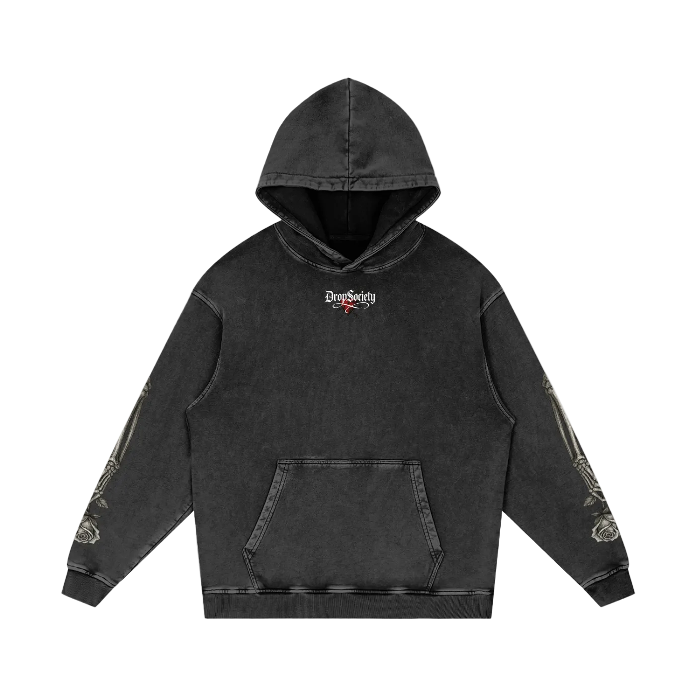 The Romantic Hoodie (Oversized/Snow Washed) ODMPOD