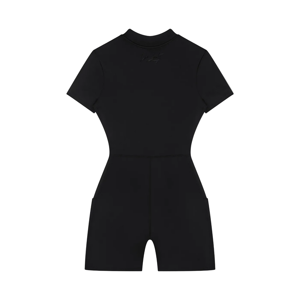 Sovereign Heart Quarter-Zip Short Sleeve Romper Drop Society