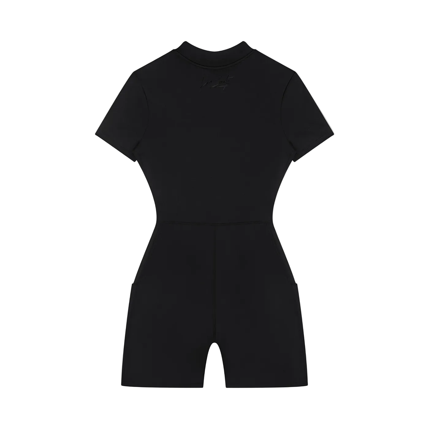 Sovereign Heart Quarter-Zip Short Sleeve Romper Drop Society