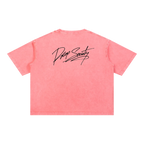 Mineral Wash Boxy Cotton T-Shirt ODMPOD