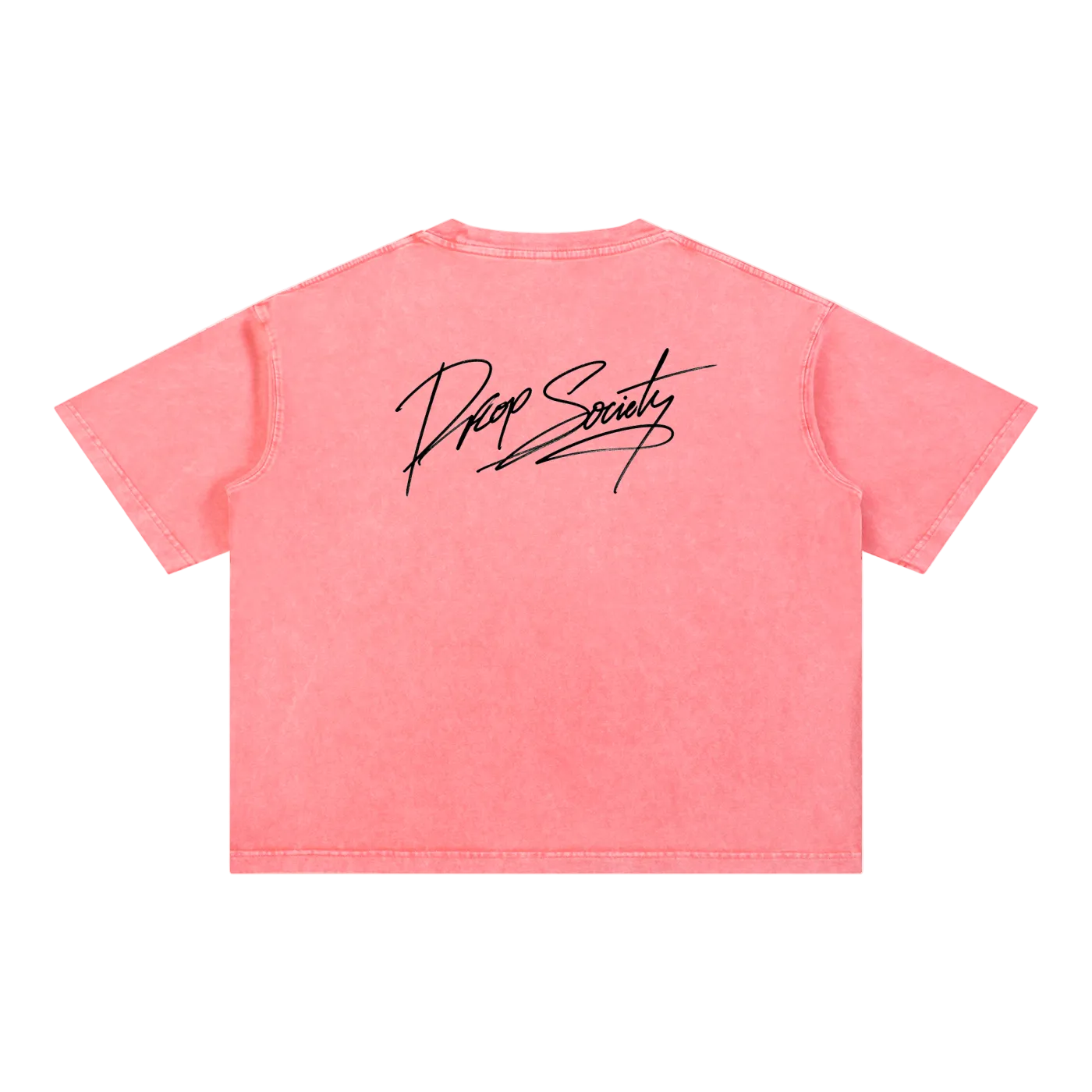 Mineral Wash Boxy Cotton T-Shirt ODMPOD