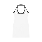 Women's Binding Tight Halter Dress ODMPOD