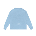 Drop Signature Acid Wash Oversize Long Sleeve T-Shirt 