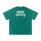 "ANXIETY KILLER" Acid Wash Oversized T-Shirt ODMPOD