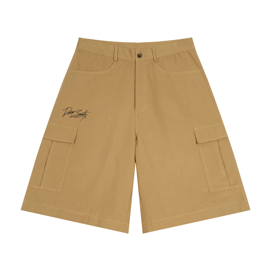 Drop Society Signature Woven Cargo Shorts ODMPOD