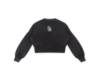 Perfect Sinner  Balloon Sleeve Cropped Sweater ODMPOD