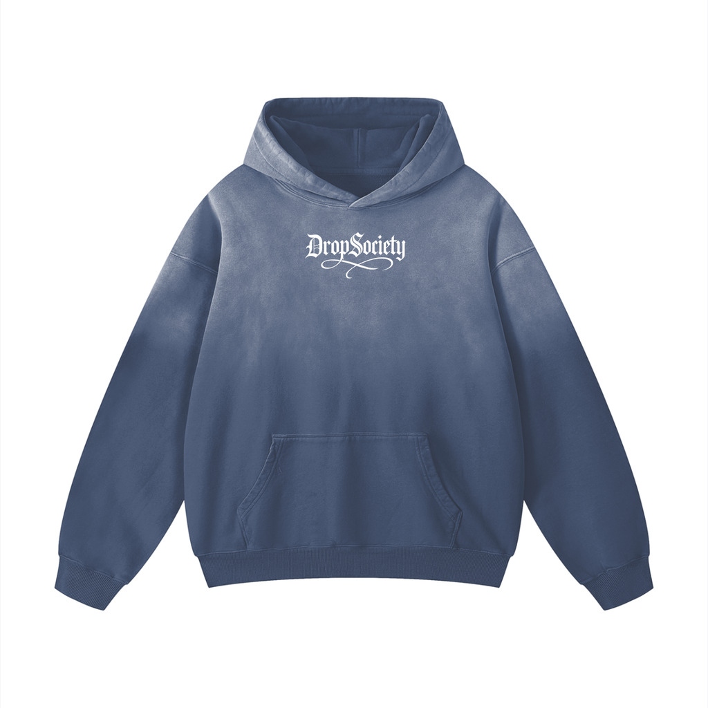 Drop Signature Heavyweight Sunfade Oversized Boy Toy Hoodie ODMPOD