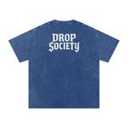 "ANXIETY KILLER" Acid Wash Oversized T-Shirt ODMPOD