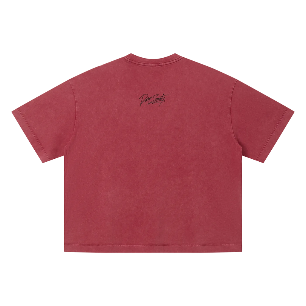 Unisex Vintage Wash Boxy T-Shirt ODMPOD