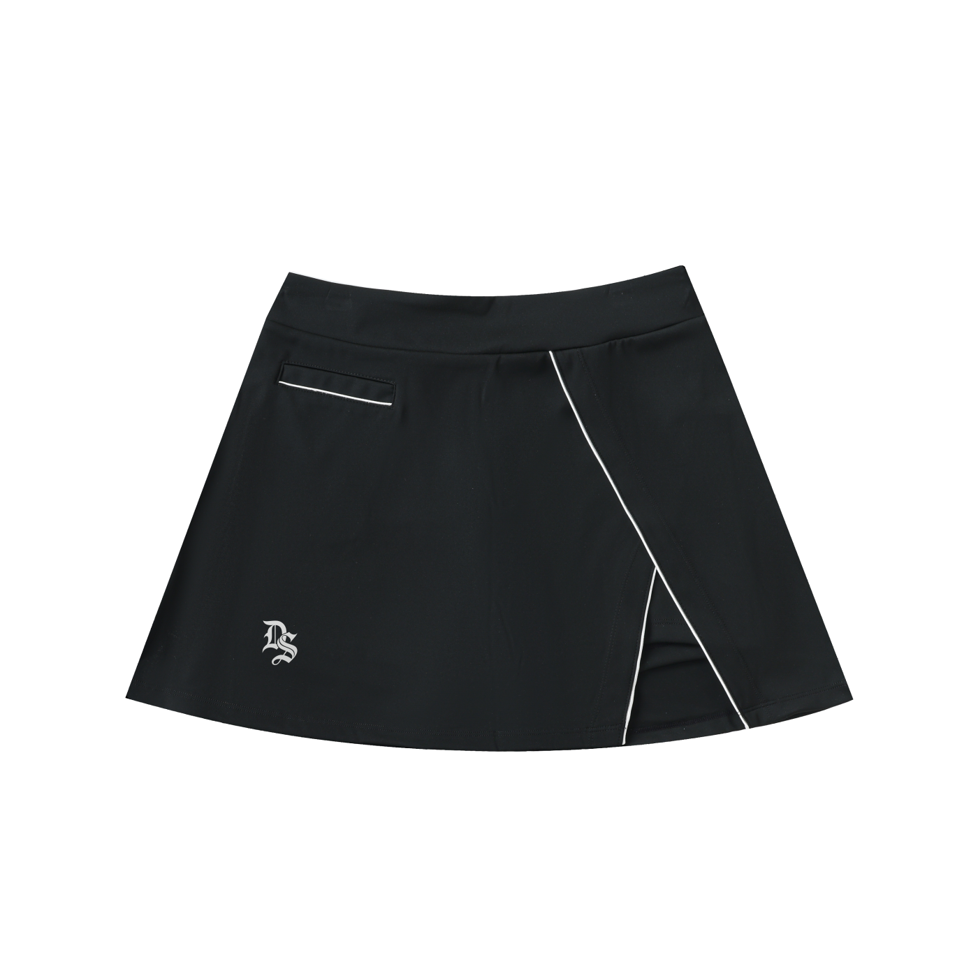 Drop "Signature" High-Waist Pocketed A-Line Skirt Drop Society