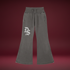 Vamp Initial Vintage Washed Flared Fleece Pants ODMPOD