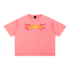 Mineral Wash Boxy Cotton T-Shirt ODMPOD