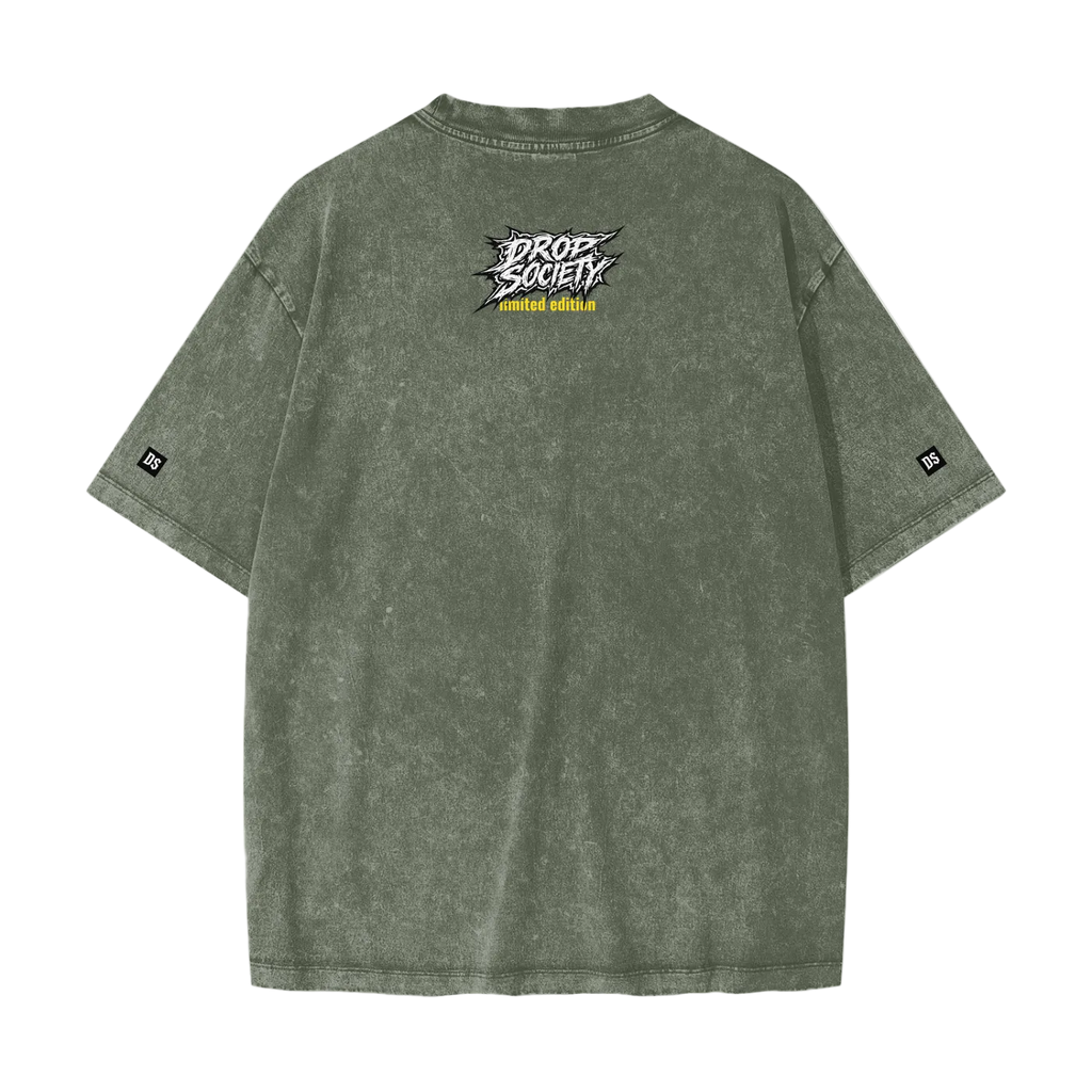 Heavyweight Snow Washed T-Shirt ODMPOD