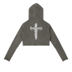 Perfect Sinner Vintage Washed Raw Edge Hoodie (Matches with pants) ODMPOD