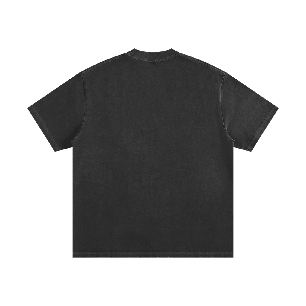 Heavyweight Vintage Washed Frayed T-Shirt ODMPOD