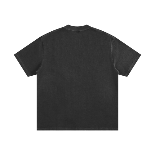 Heavyweight Vintage Washed Frayed T-Shirt ODMPOD