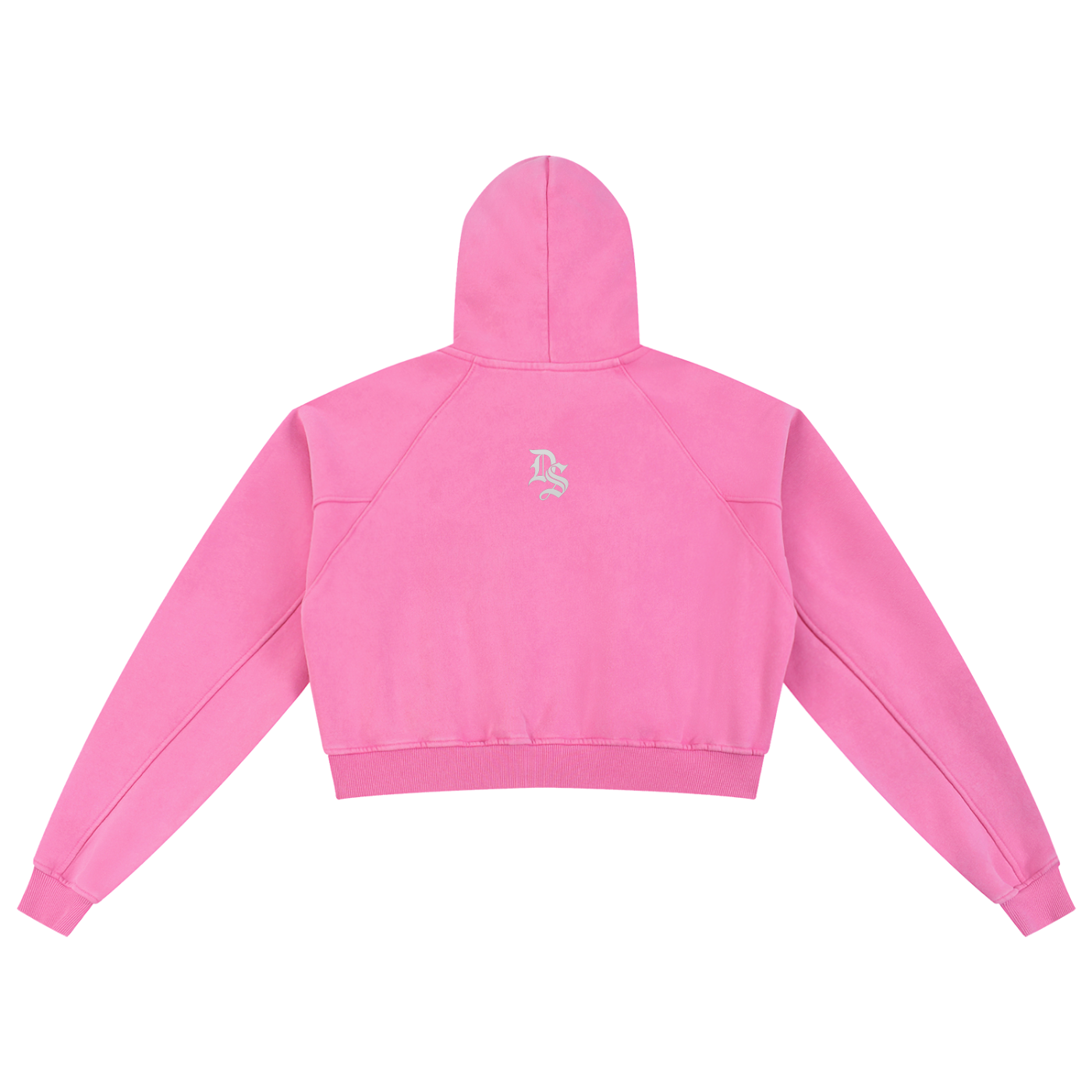 Drop Signature Snow Washed Cropped Hoodie ODMPOD