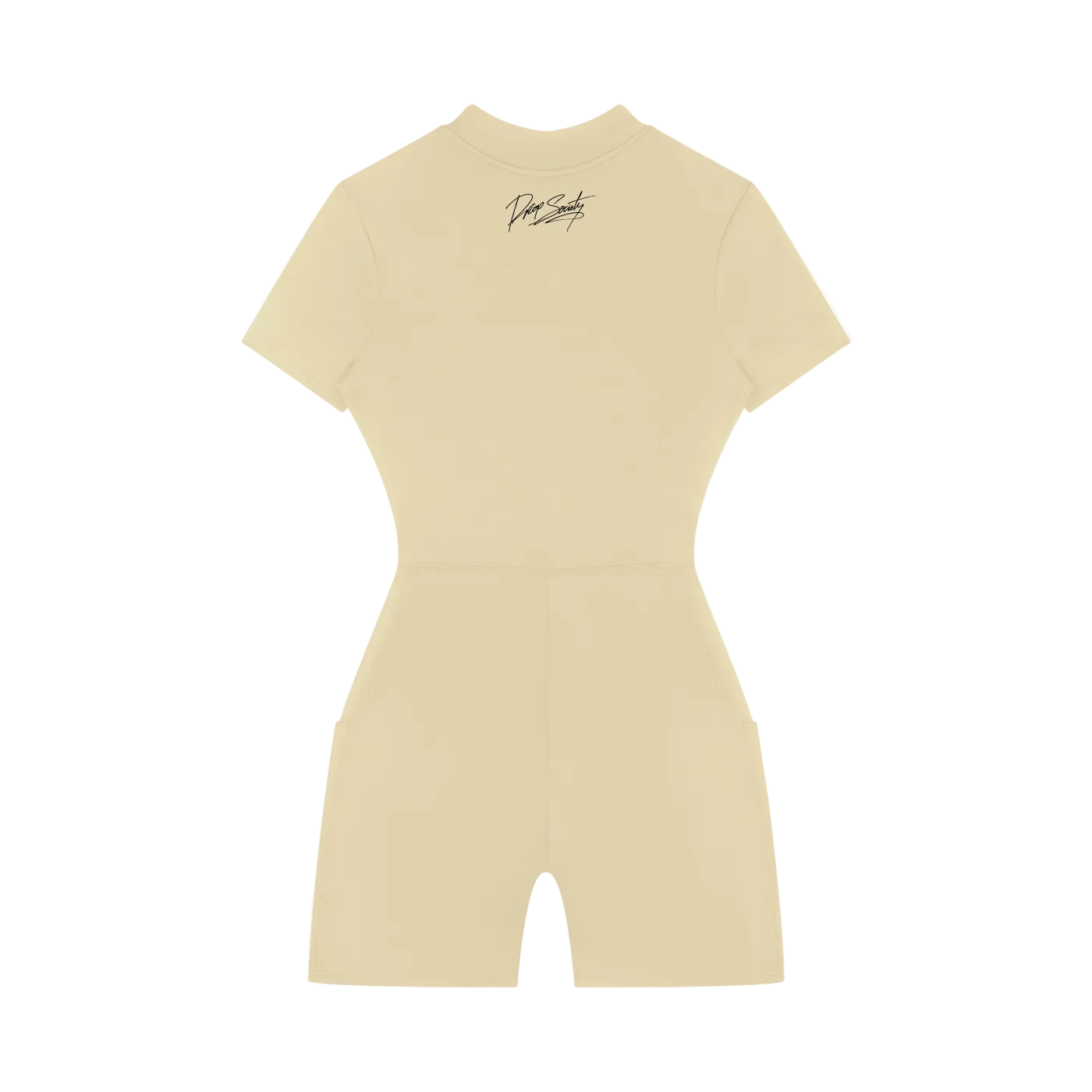 Sovereign Heart Quarter-Zip Short Sleeve Romper Drop Society