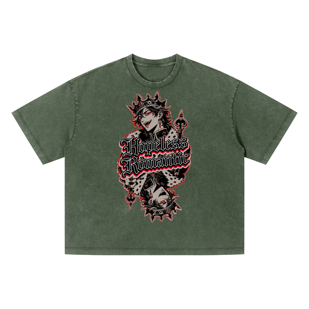 Unisex Vintage Wash Boxy T-Shirt ODMPOD