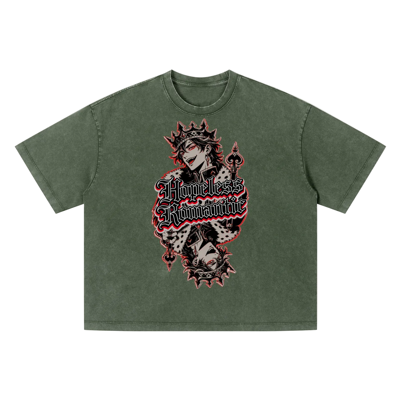 Unisex Vintage Wash Boxy T-Shirt ODMPOD