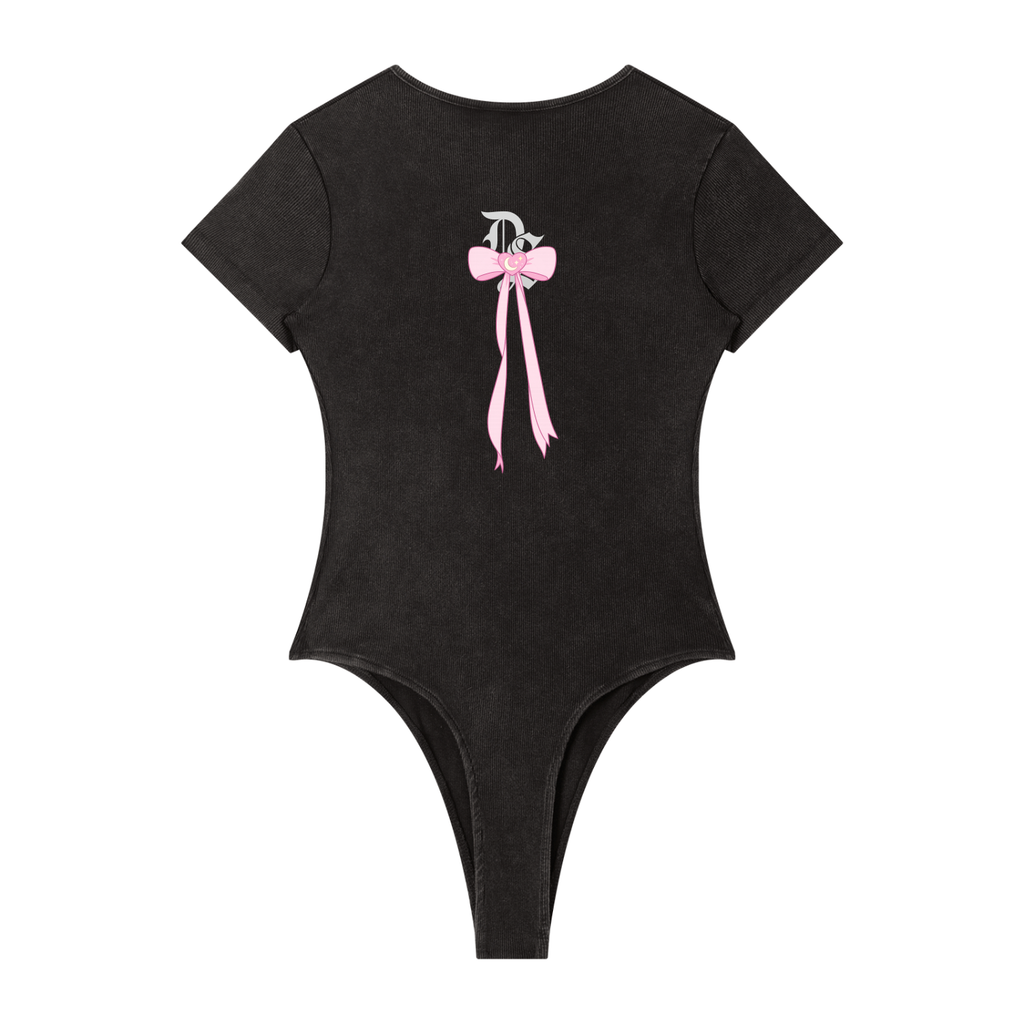 Women's Mineral Wash Crewneck Bodysuit ODMPOD