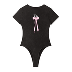 Women's Mineral Wash Crewneck Bodysuit ODMPOD
