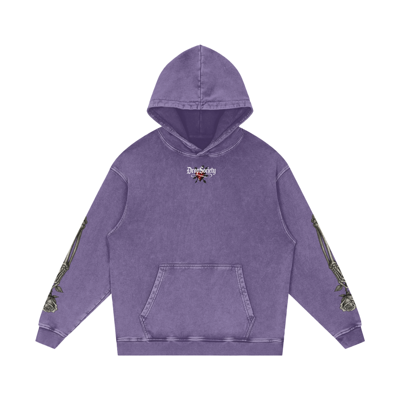 The Romantic Hoodie (Oversized/Snow Washed) ODMPOD