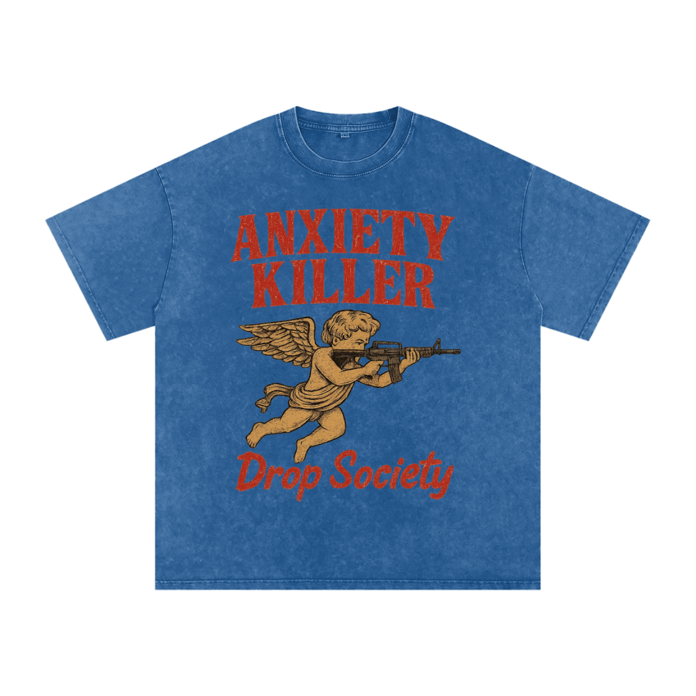 Acid Wash Oversize T-Shirt ODMPOD