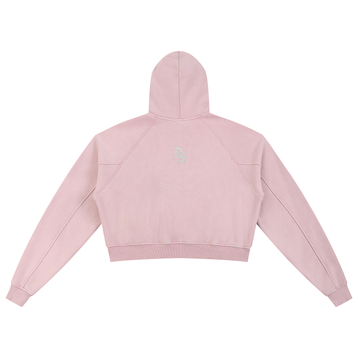 Drop Signature Snow Washed Cropped Hoodie ODMPOD