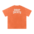 "ANXIETY KILLER" Acid Wash Oversized T-Shirt ODMPOD