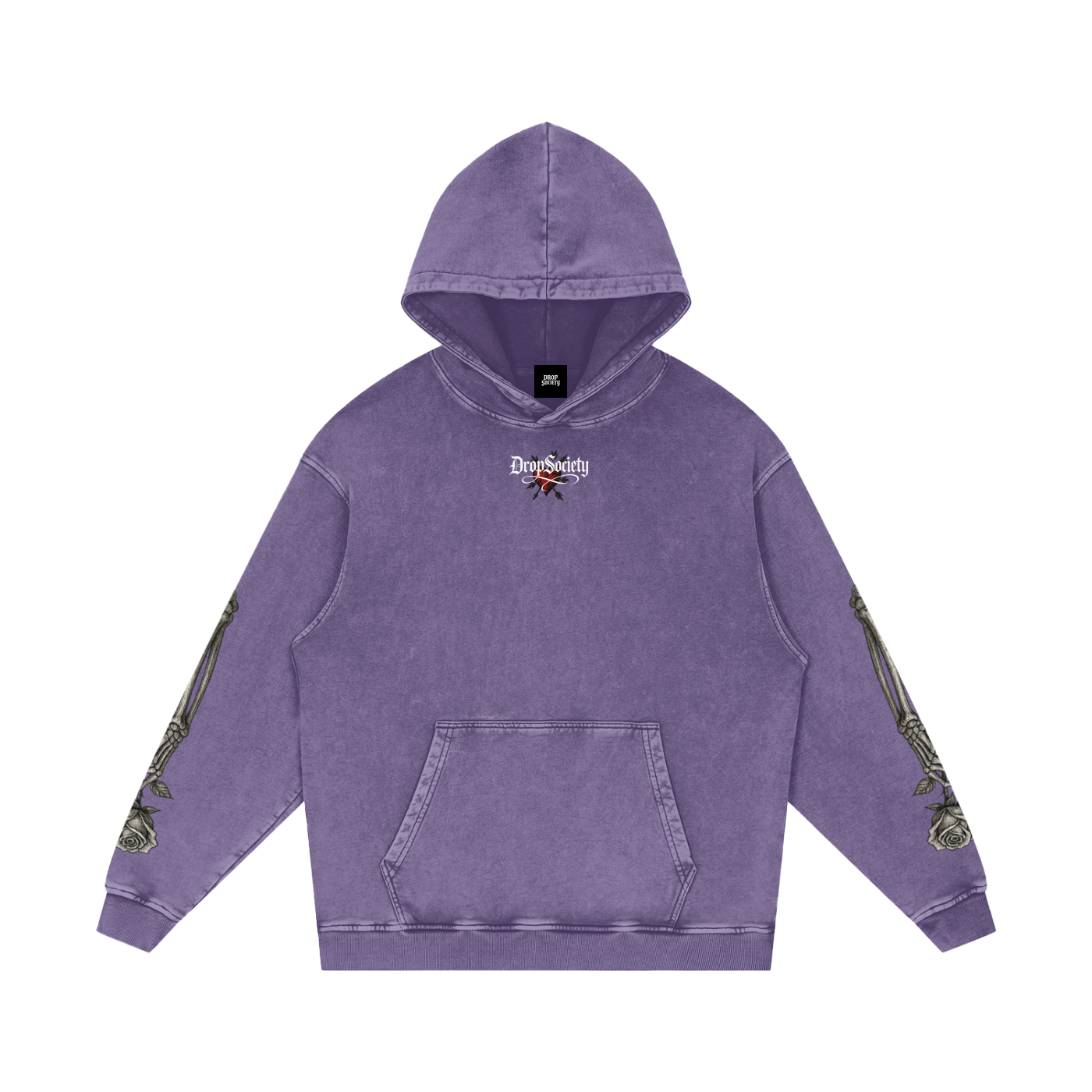 The Romantic Hoodie (Oversized/Snow Washed) ODMPOD