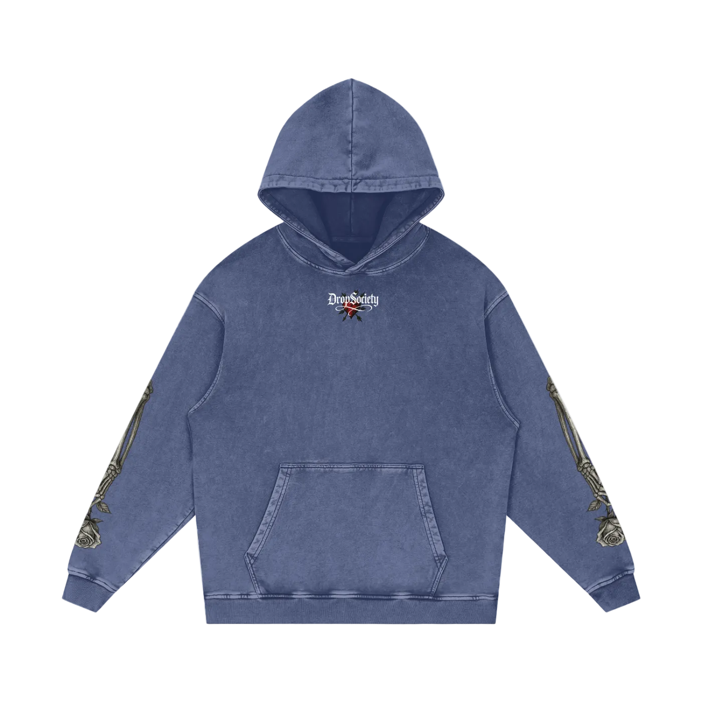 The Romantic Hoodie (Oversized/Snow Washed) ODMPOD