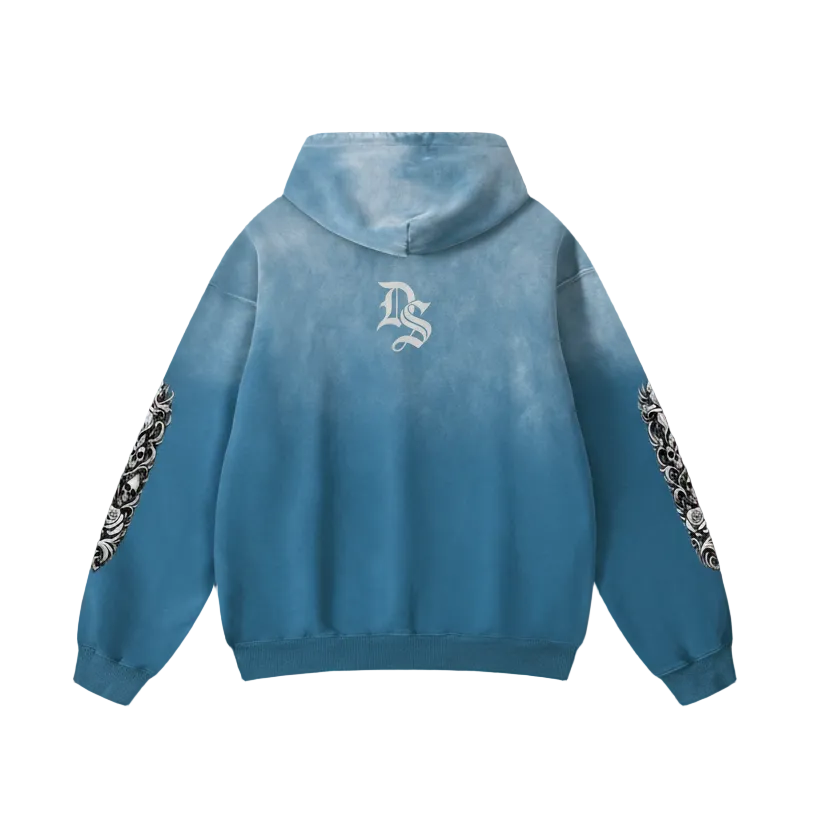 "Perfect Sinner" Heavyweight Sunfade Oversized Hoodie ODMPOD