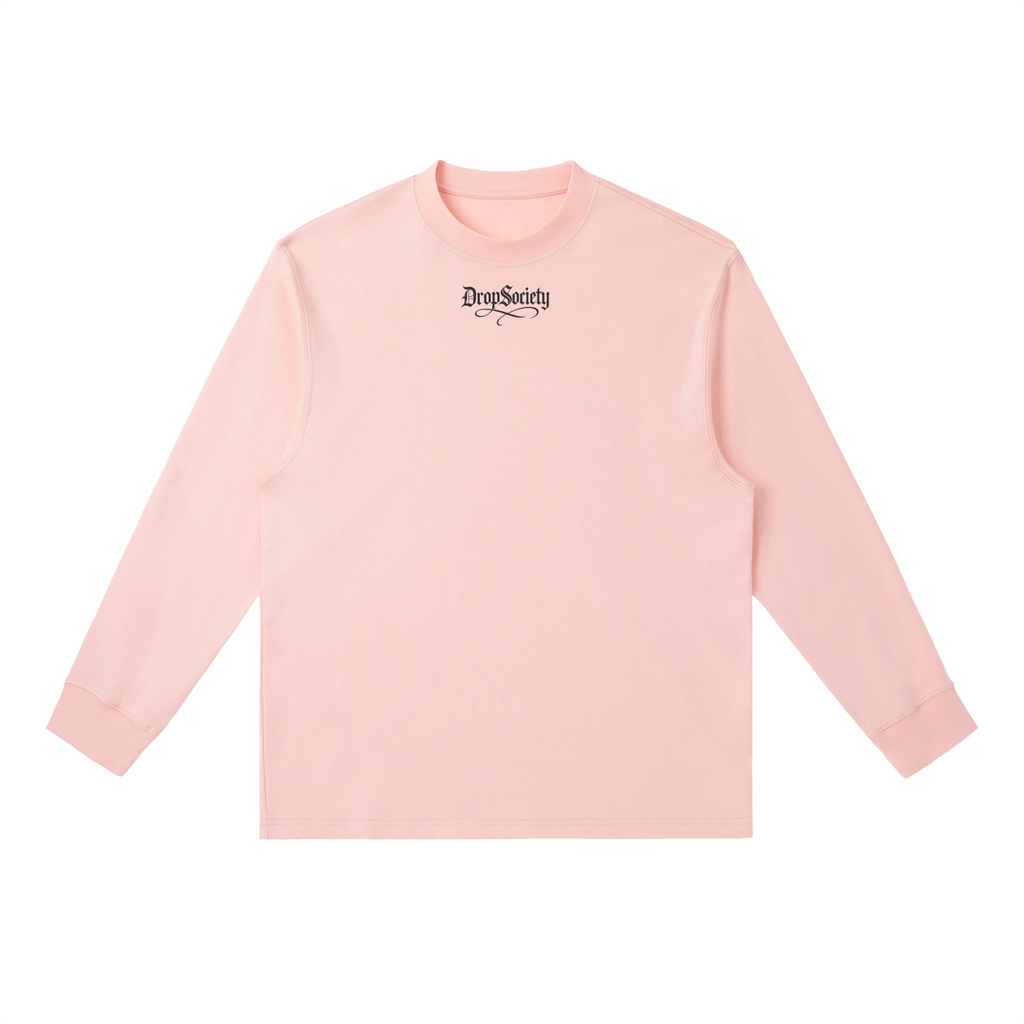 Drop Signature Essential Crewneck Long-Sleeve T-Shirt ODMPOD