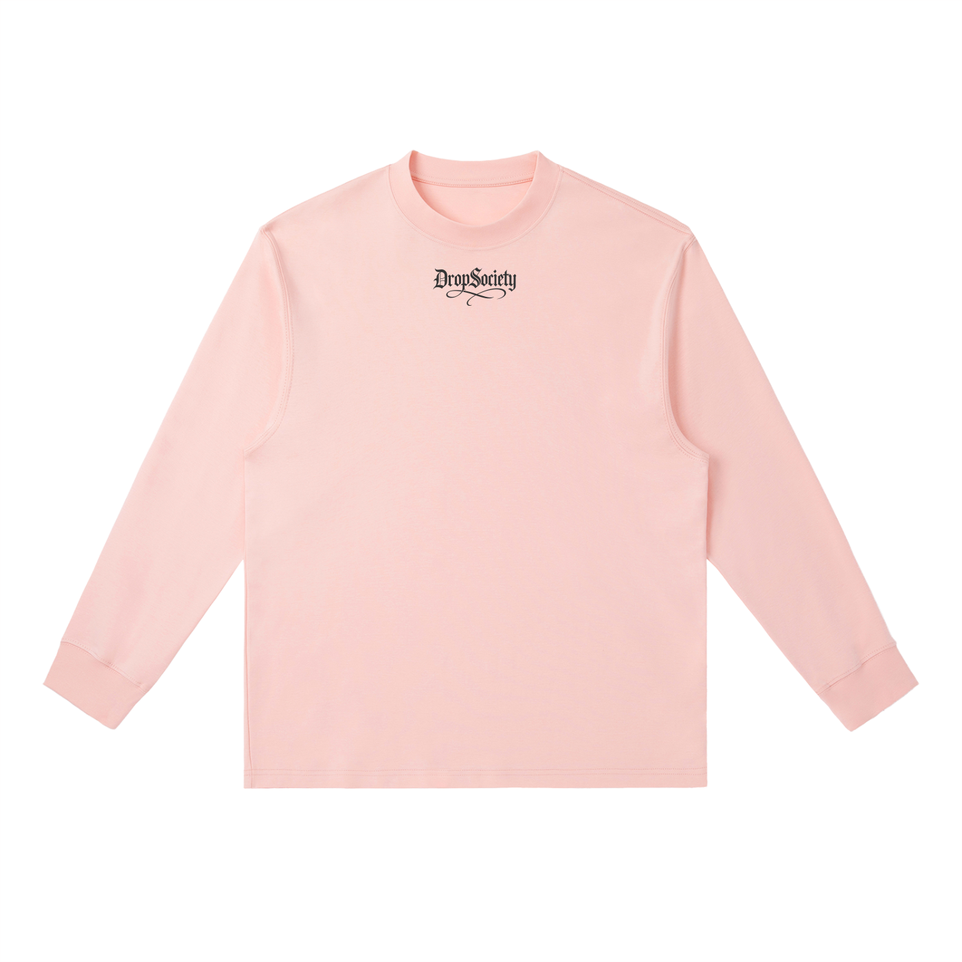 Drop Signature Essential Crewneck Long-Sleeve T-Shirt ODMPOD