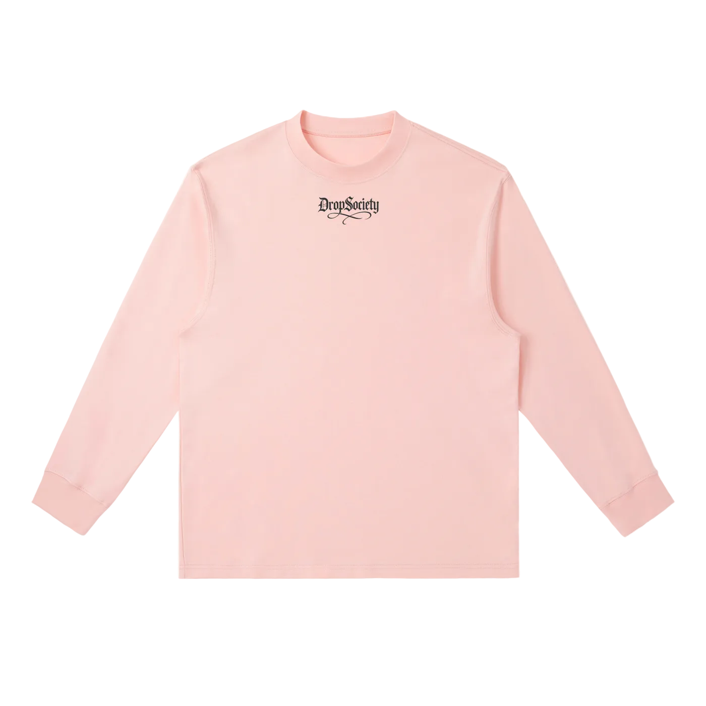Drop Signature Essential Crewneck Long-Sleeve T-Shirt ODMPOD