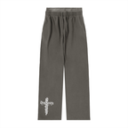 Perfect Sinner Vintage Washed Waist Pants (Matches with Hoodie) ODMPOD