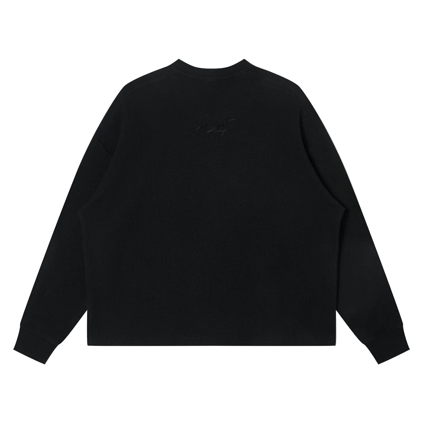 Unisex Waffle Boxy Long Sleeve T-Shirt ODMPOD