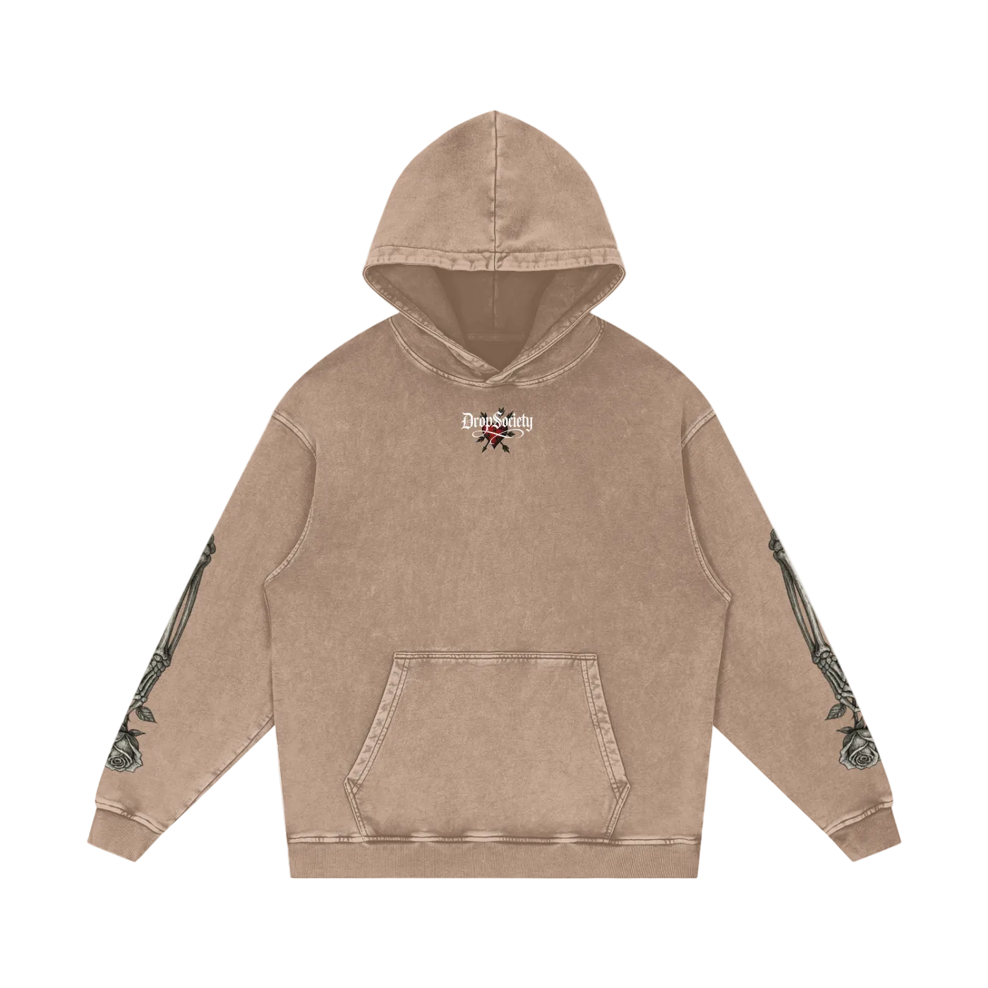 The Romantic Hoodie (Oversized/Snow Washed) ODMPOD